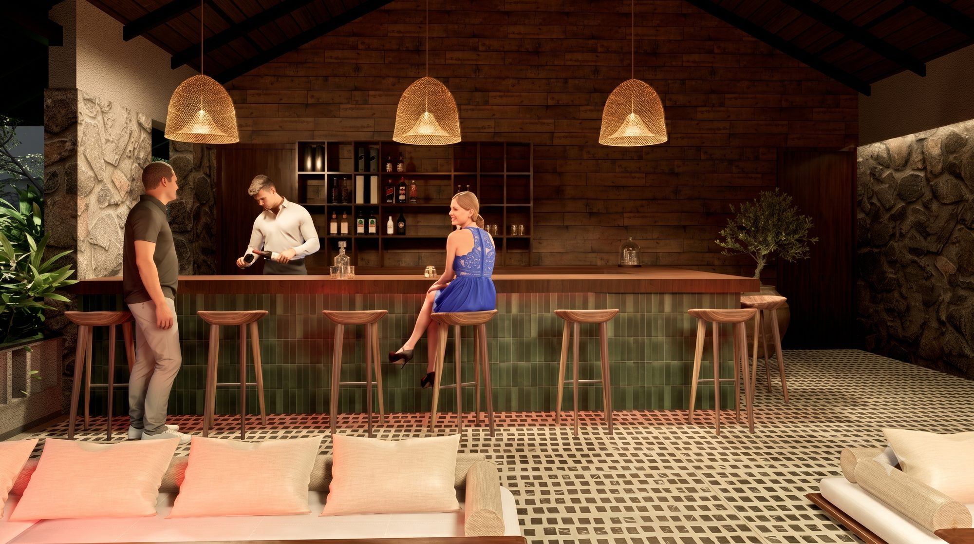 The estate bar
