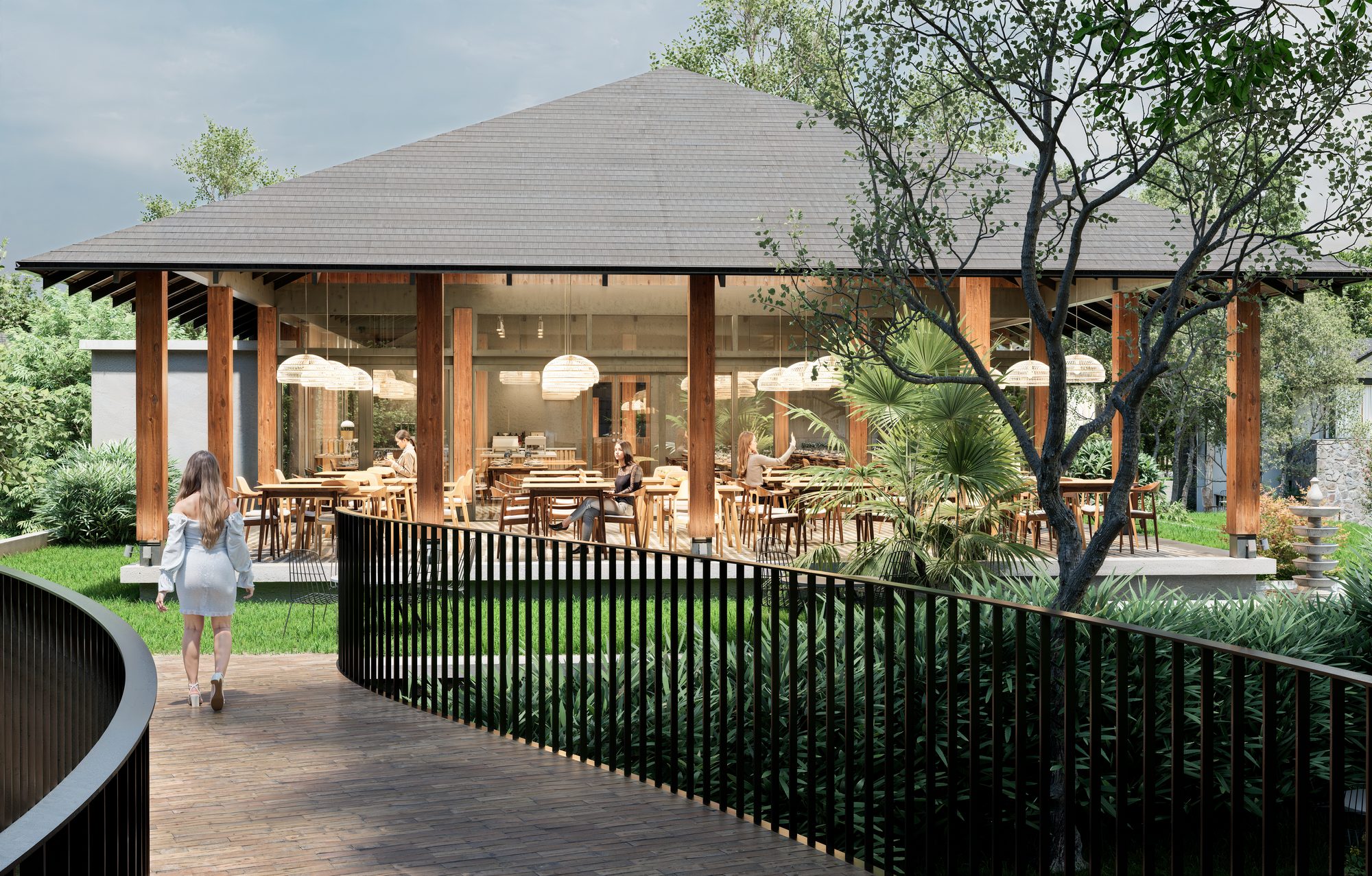 The estate restaurant